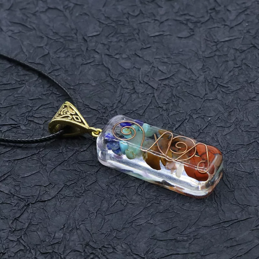 Orgonita 7 chakras fotos
